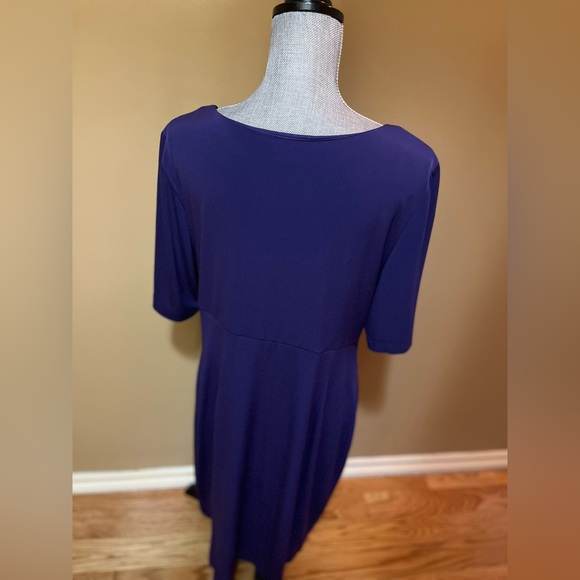Dressbarn Purple Dress - Picture 8 of 8